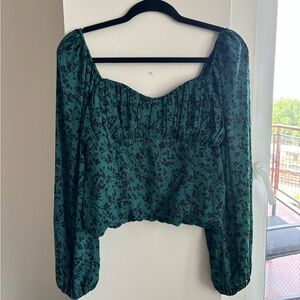 Abercrombie long sleeve blouse
